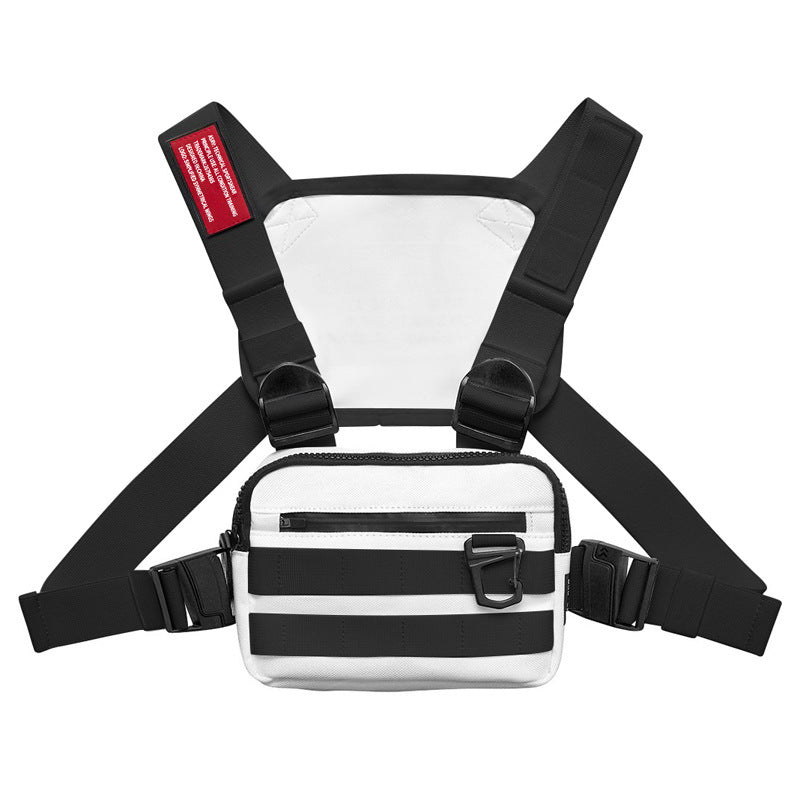 Urban Navigator Chest Pouch – Compact Tactical Sling Bag with Adjustable Harness