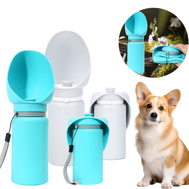 Easy-Carry Foldable Water Dispenser for Pets | Puppy Cats Dogs