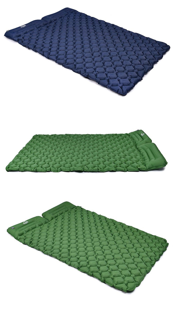 Double Inflatable Sleeping Mat – Lightweight, Comfort, Durable & Multi-Use | Camping, Beach, Outdoor