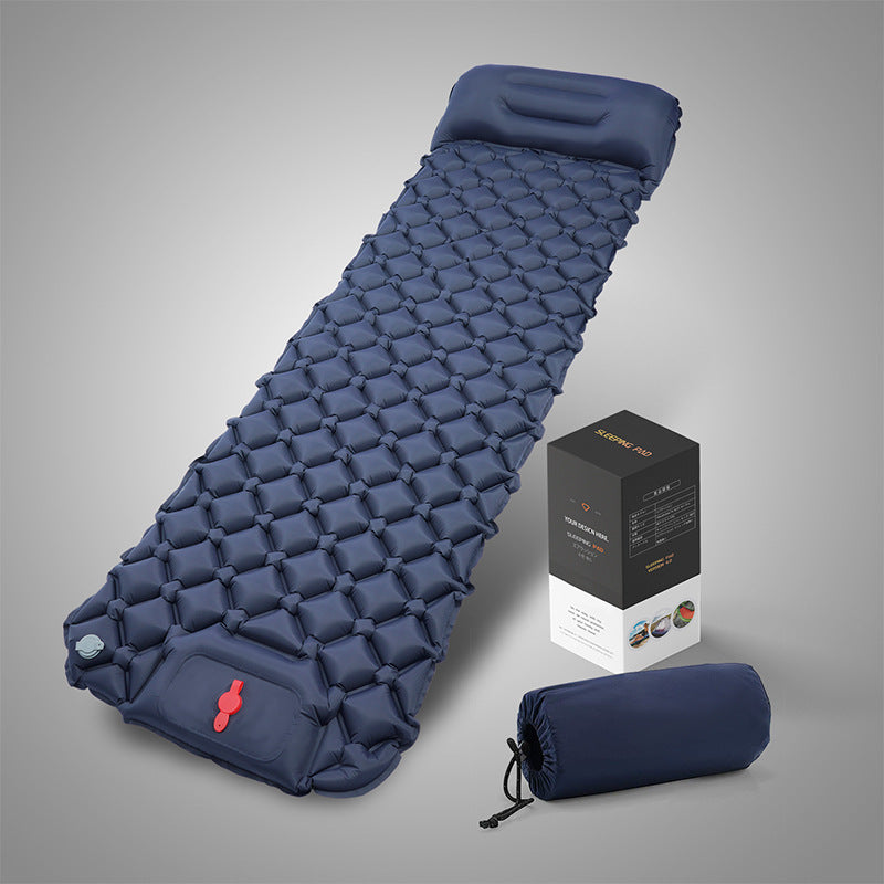 Inflatable Sleeping Mat | Built in foot pump - Easy inflate, Durable & Comfortable