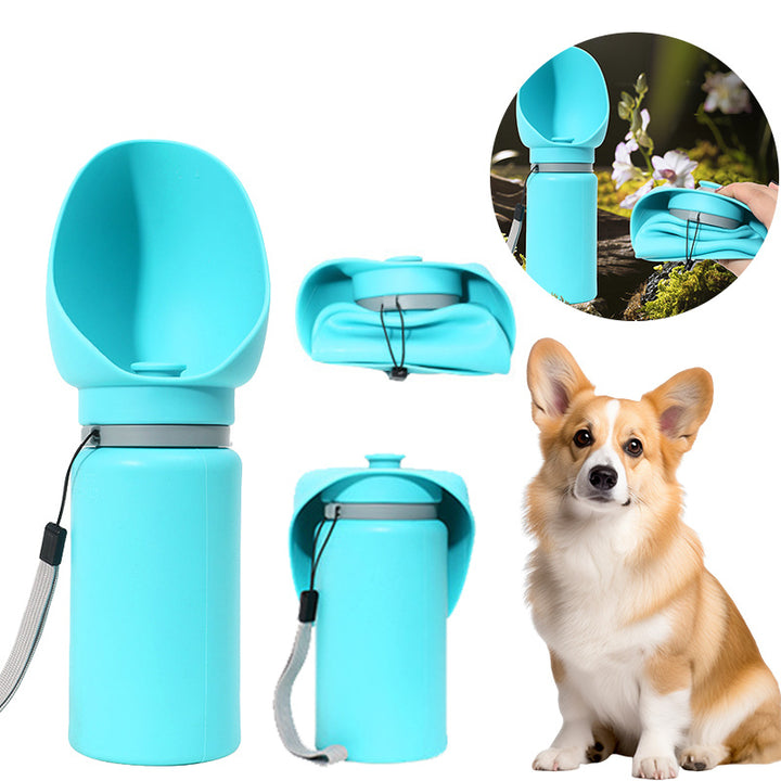 Easy-Carry Foldable Water Dispenser for Pets | Puppy Cats Dogs