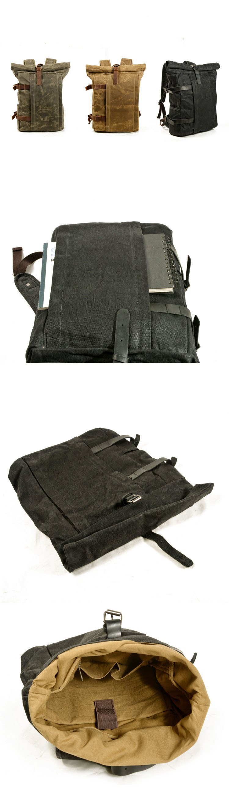 Urban Trekker Roll-Top Backpack