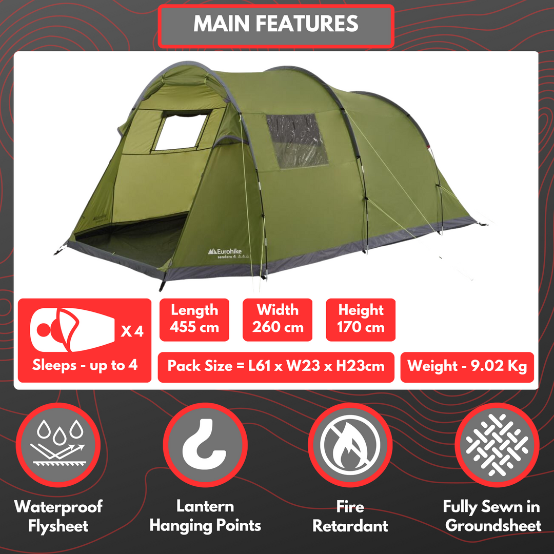 Four Person Complete Camping Bundle