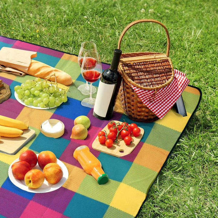 Folding Blanket Camping Outdoor Beach Festival Waterproof Picnic Rug Mat