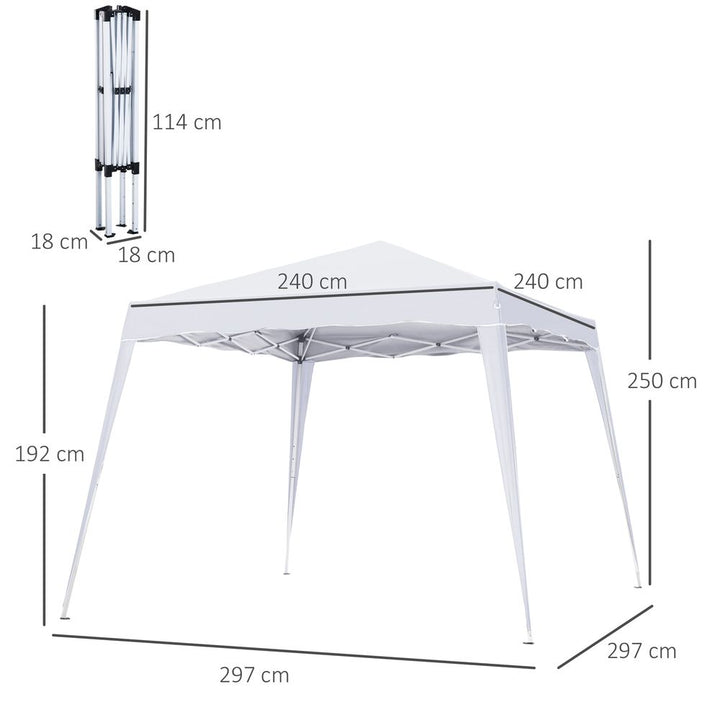 Pop-Up Gazebo White