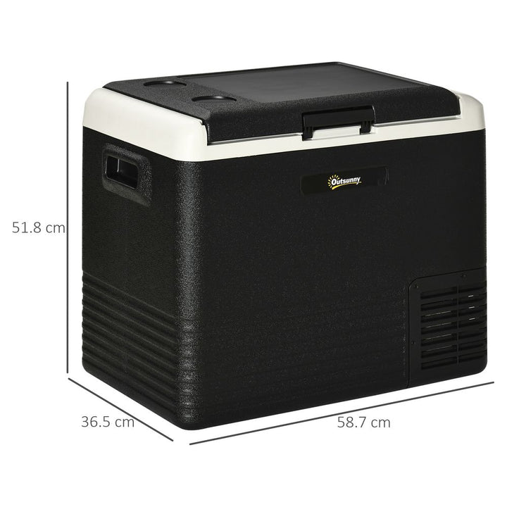 Car Refrigerator 12V Portable Freezer for Camping, Driving Outsunny 50L